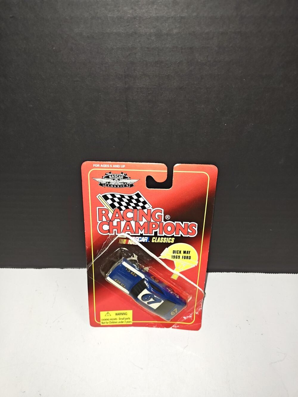 Racing Champions Vintage NASCAR Classics Diecast Dick May 1969 Ford Collectible